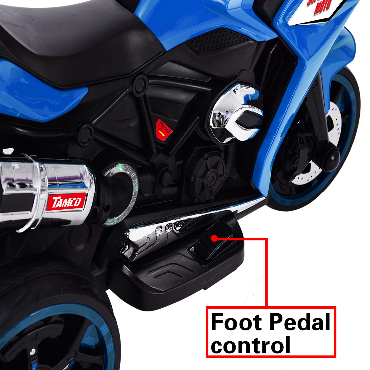 12V Kids Electric motorcycle/ ride on motorcycle, Three lighting wheels Kids electric motorcycle /electric ride on car