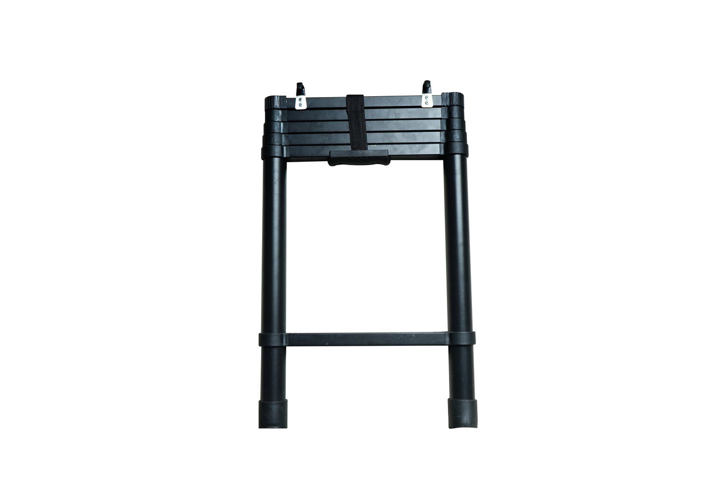Roof top tent and roof rack use Portable Folding Aluminium Telescopic Ladder Non-Slip Extension Telescoping Ladder with Hooks