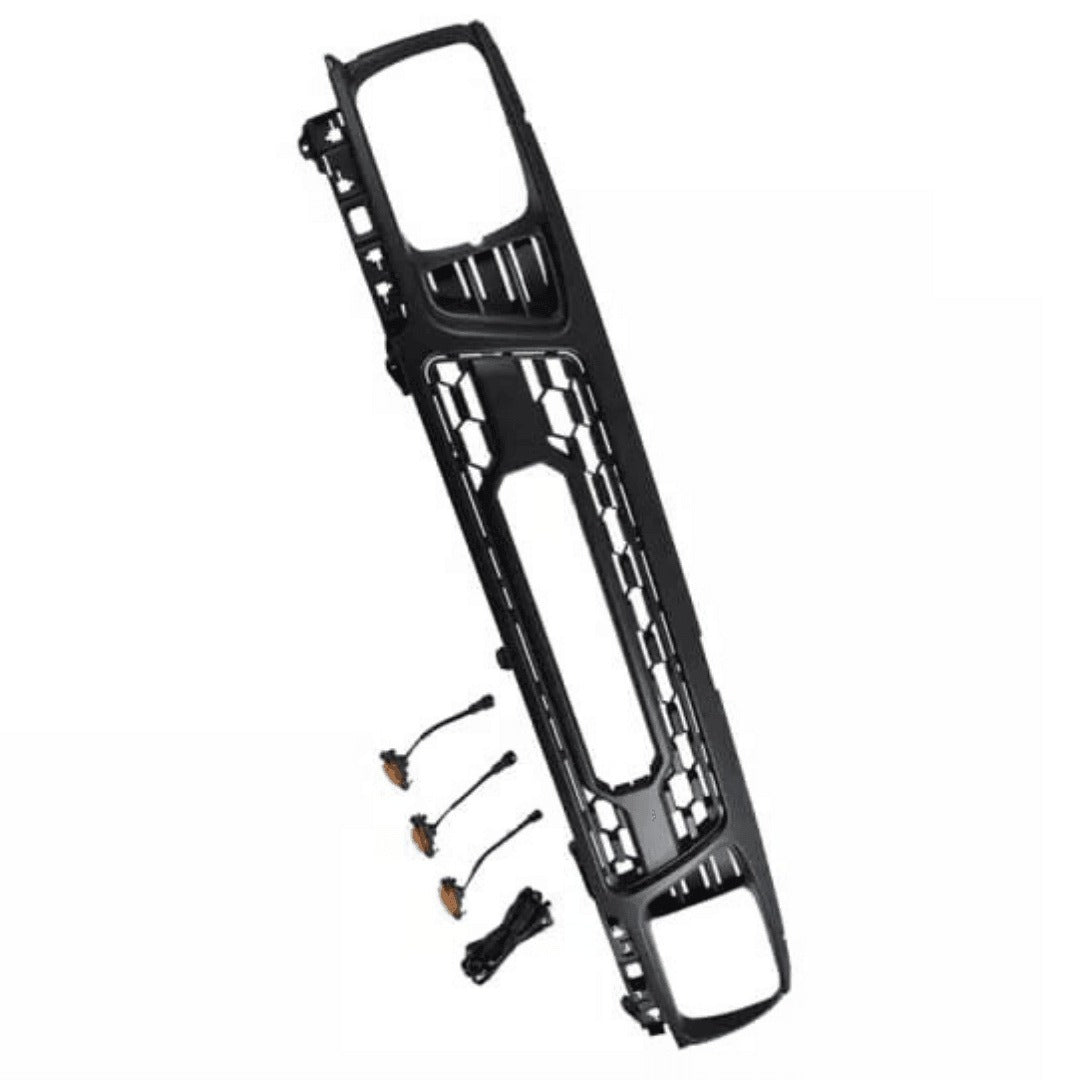 Front Grille For 1995-1997 Toyota Tacoma Trd Pro Grille W/Letters and Lights