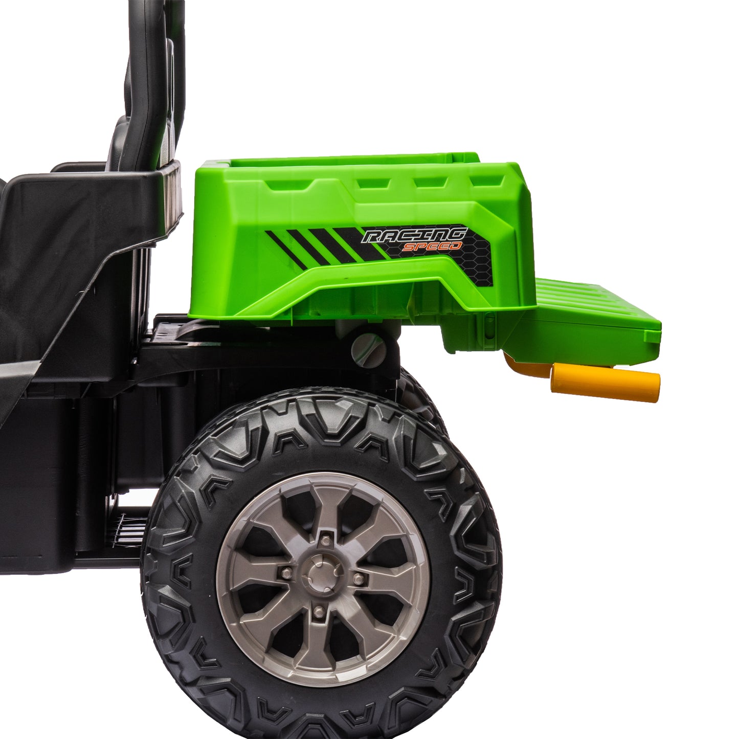 24V Ride On Truck 2 Seater Ride On UTV with 2x200W Motor Ride On Dump Truck with Dump Bed/Shovel Ride On Car with Remote Control Electric Vehicle with Non-slip tyre for Boys Girls
