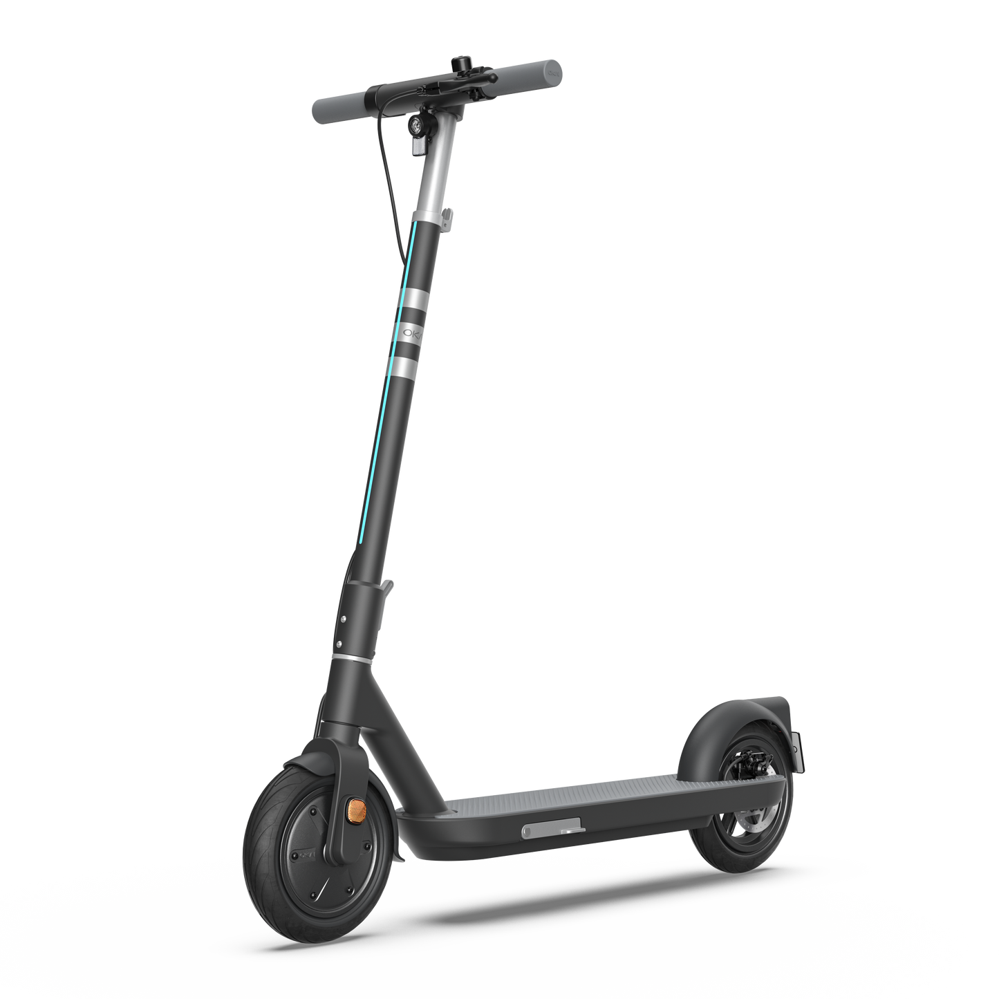 Foldable Electric Scooter w/18.6 Miles Max Operating Range & 15.5 mph Max Speed - Black