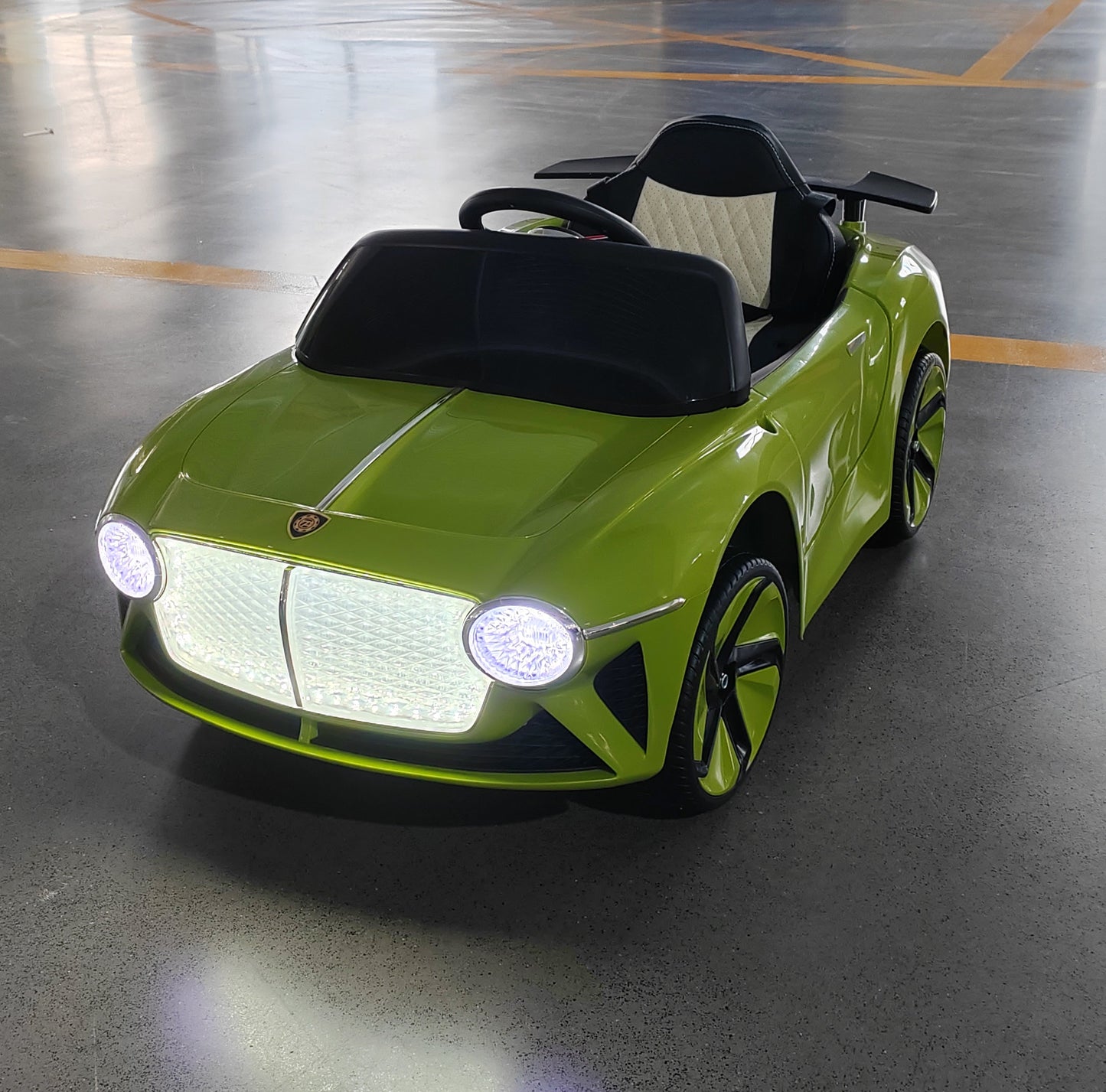ride on car, kids electric car, riding toys for kids with remote control/PU seat/ swing/Amazing gift for 3~6 years boys/girls