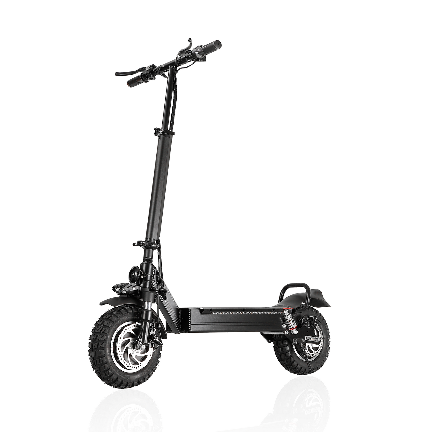 Ultimate Electric Scooter for Adults: Dual Drive 2400W Motor, High Speeds up to 34.5mph, Extended Range up to 40 Miles, 48V20Ah Lithium Battery Smart Features with Led Strip Light