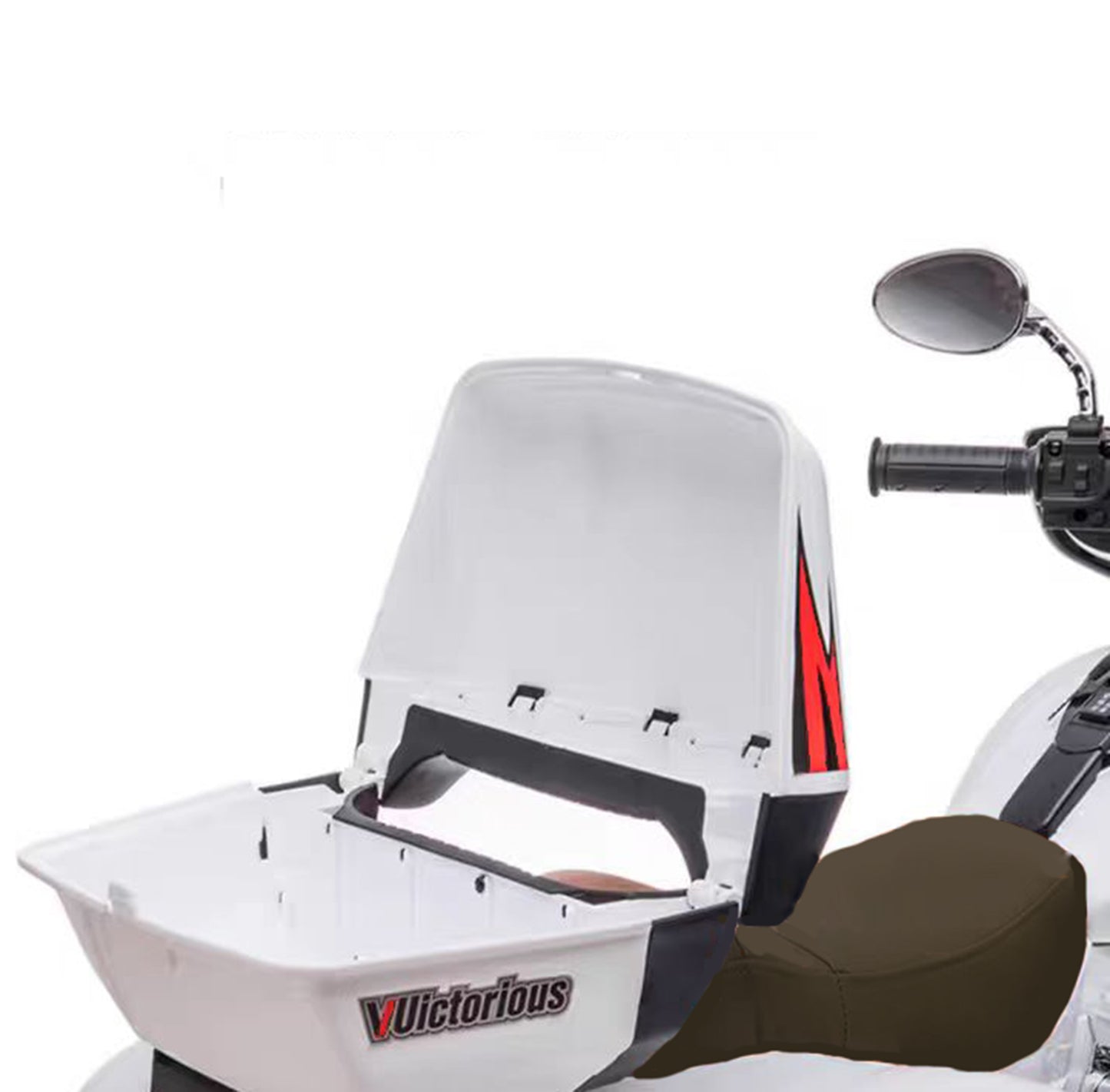 kids motorcycle,ride on motorcycle,Kids Electric motorcycle 12V two seat motorcycle for kids, Motorbike for Kids with Key start /3 wheels Headlight/Storage Box/ two motor/ two seat