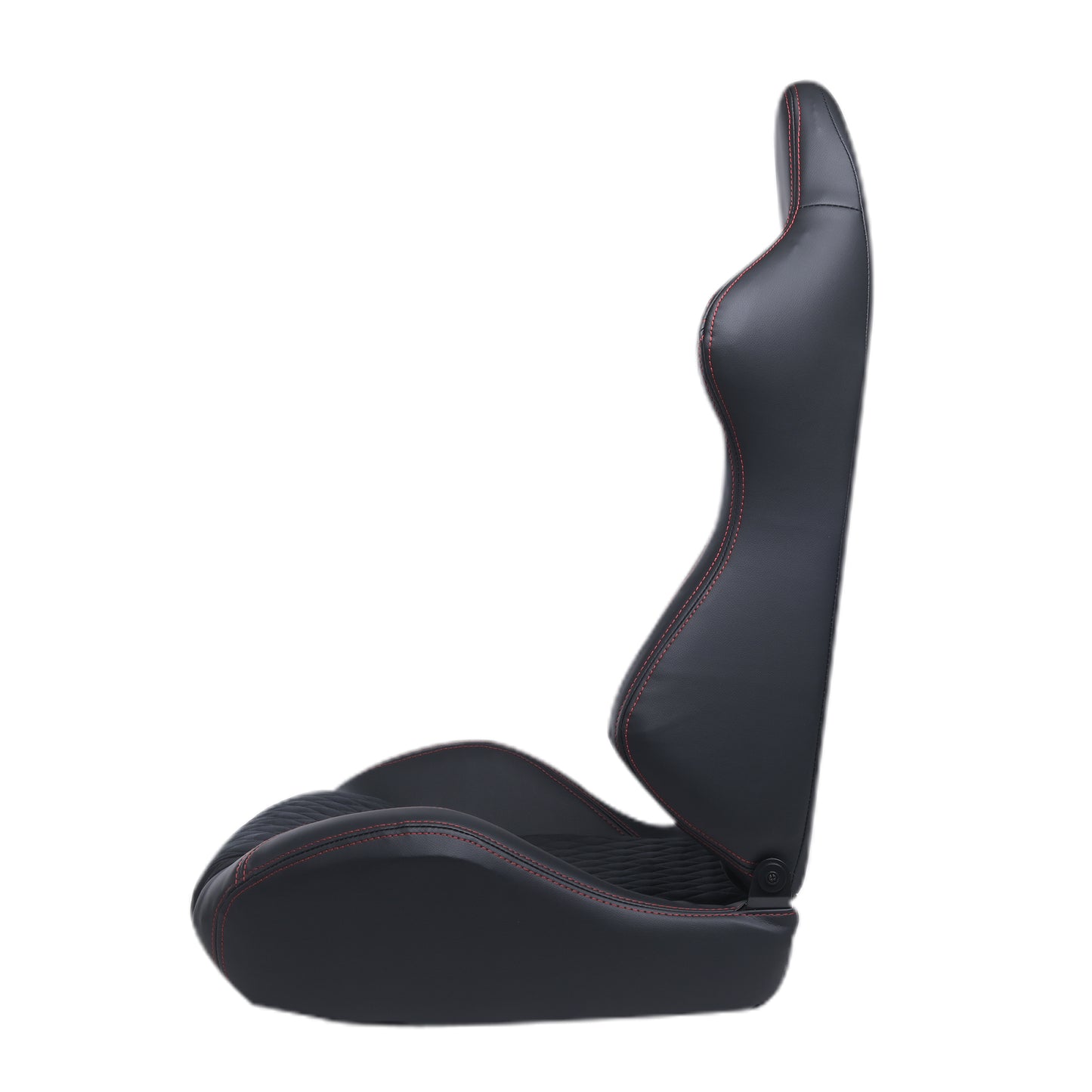 RACING SEAT HIGH QUALITY PVC WITH SUADE MATERIAL DOUBLE SLIDER 2PCS