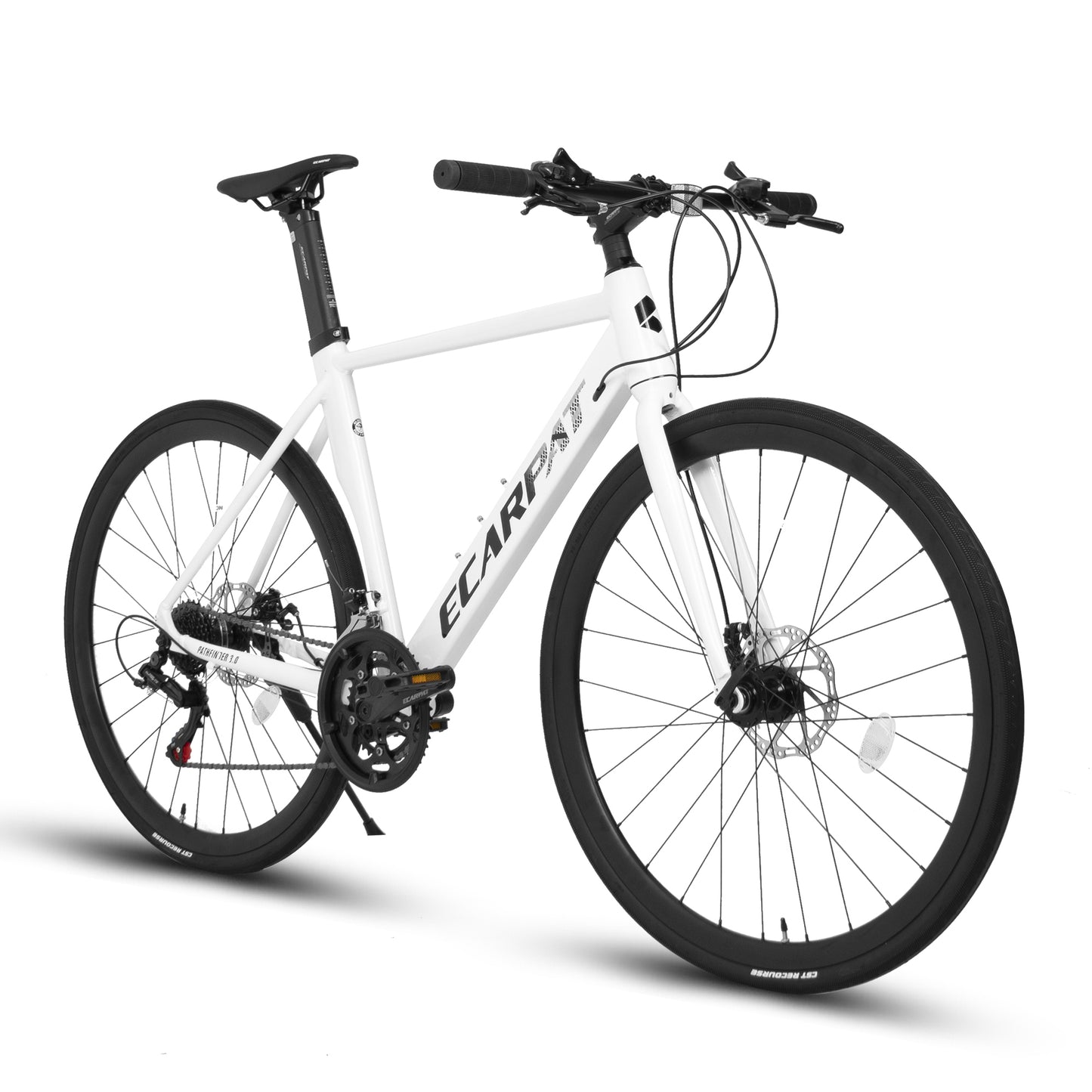 A28314 700C Road Bike, 14-Speed Disc Brakes Outdoor Bike, Light Weight Aluminum Frame ,Racing Bike City Commuting Road Bicycle for Men Women