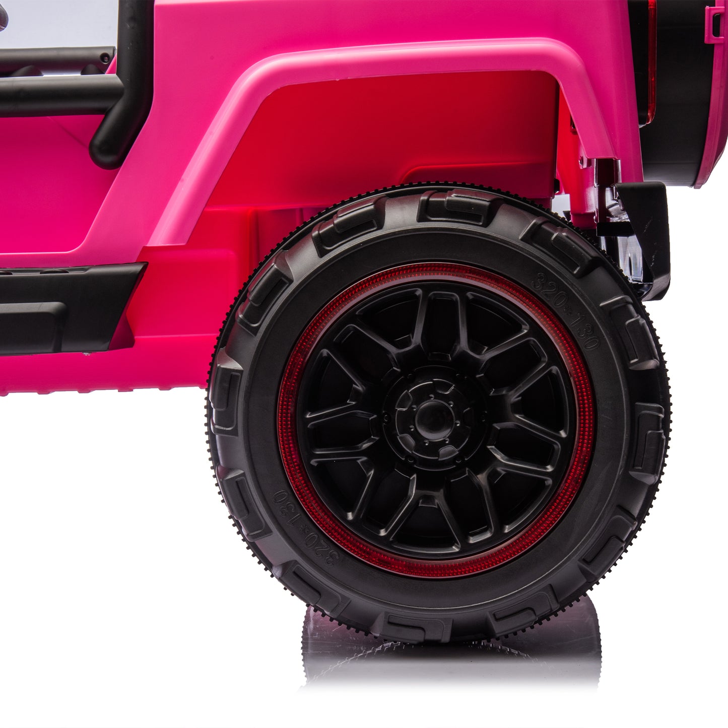 24V Kids Ride On Electric Car W/Parents Control,Seat width 19.09in,2WD,Rear suspension,Trunk storage,Portable pull rod,Light&Searchlight,Bluetooth,USB,Provide a speed of 2.5-4MPH for Kids Aged 3-8.