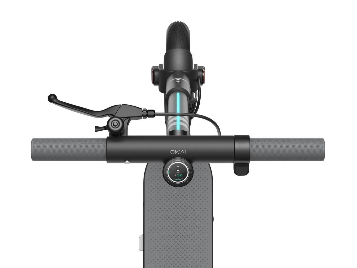 Foldable Electric Scooter w/18.6 Miles Max Operating Range & 15.5 mph Max Speed - Black