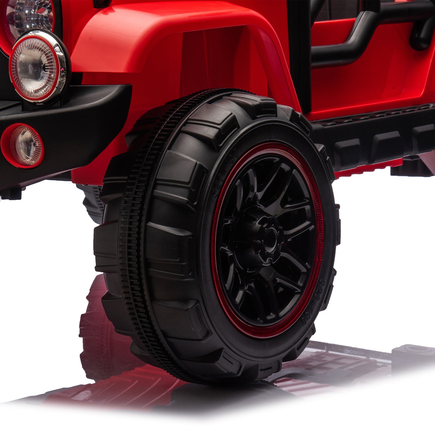 24V Kids Ride On Electric Car W/Parents Control,Seat width 19.09in,2WD,Rear suspension,Trunk storage,Portable pull rod,Light&Searchlight,Bluetooth,USB,Provide a speed of 2.5-4MPH for Kids Aged 3-8.