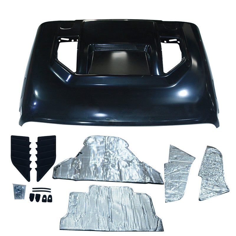 10th Anniversary Engine Hood For Jeep Wrangler JL 2018+ and Jeep Gladiator JT 2018+ ( not fit for JL 392 and JT Mojave )