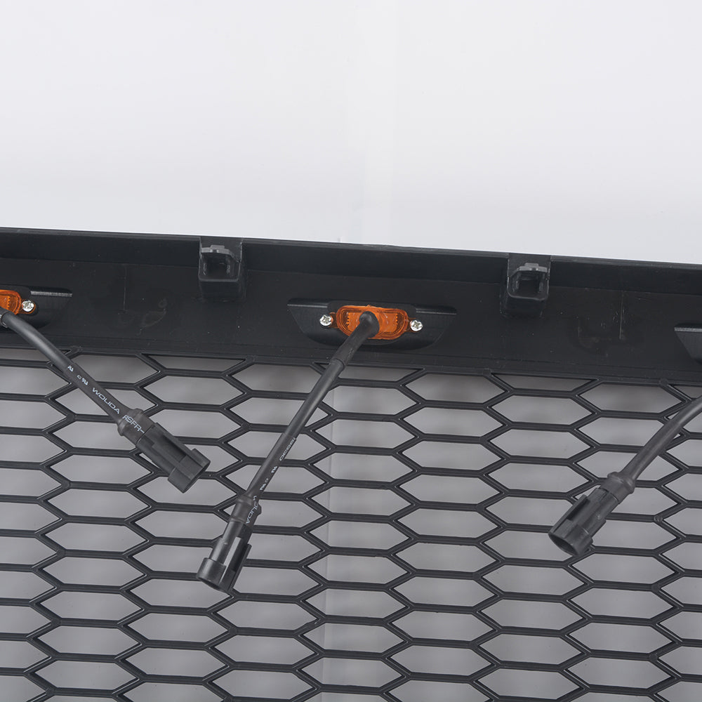 Black Mesh Grille For Toyota tacoma 2016 -2023 Not Fit Truck with Radar Behind the Badge