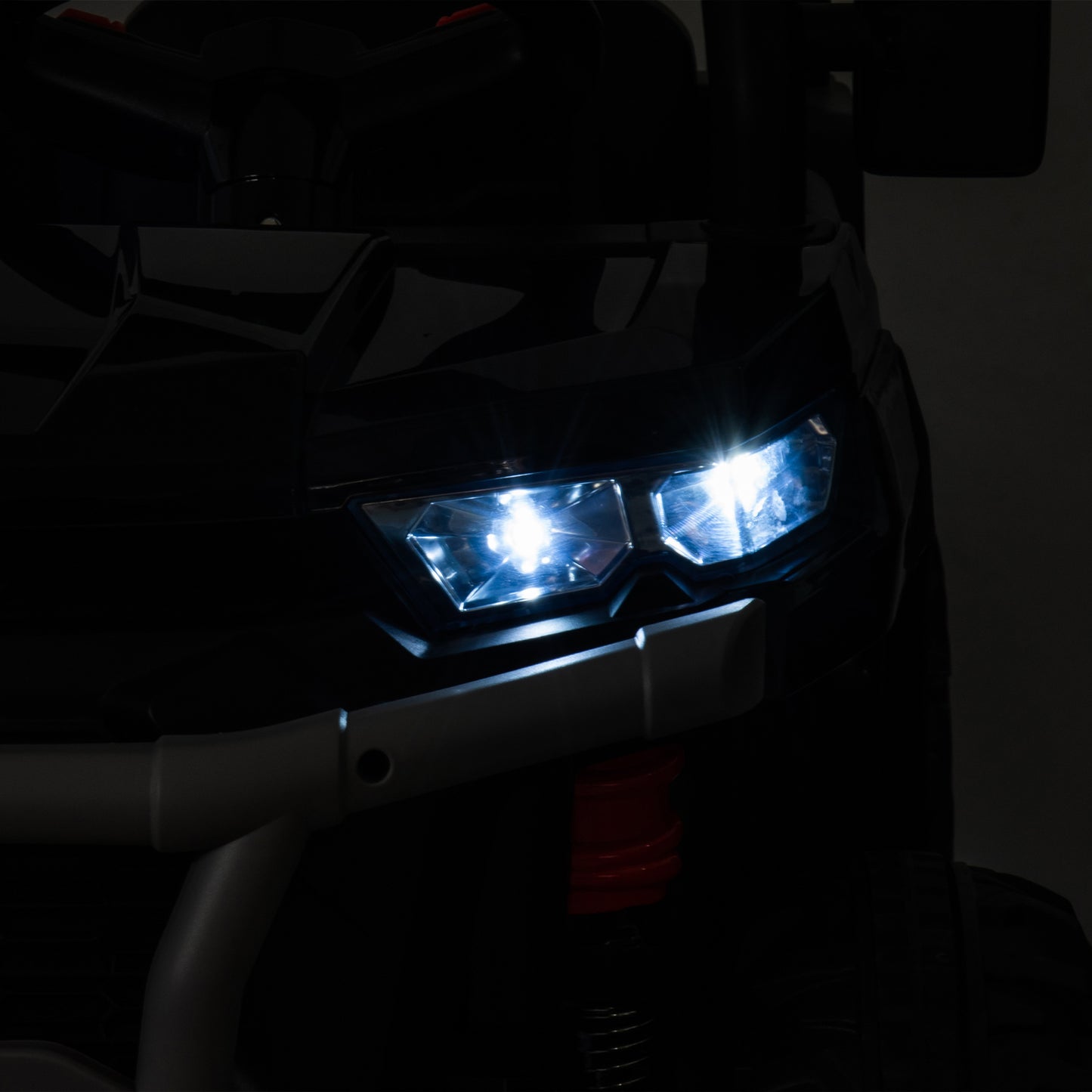 24V Ride On Truck 2 Seater Ride On UTV with 2x200W Motor Ride On Dump Truck with Dump Bed/Shovel Ride On Car with Remote Control Electric Vehicle with Non-slip tyre for Boys Girls