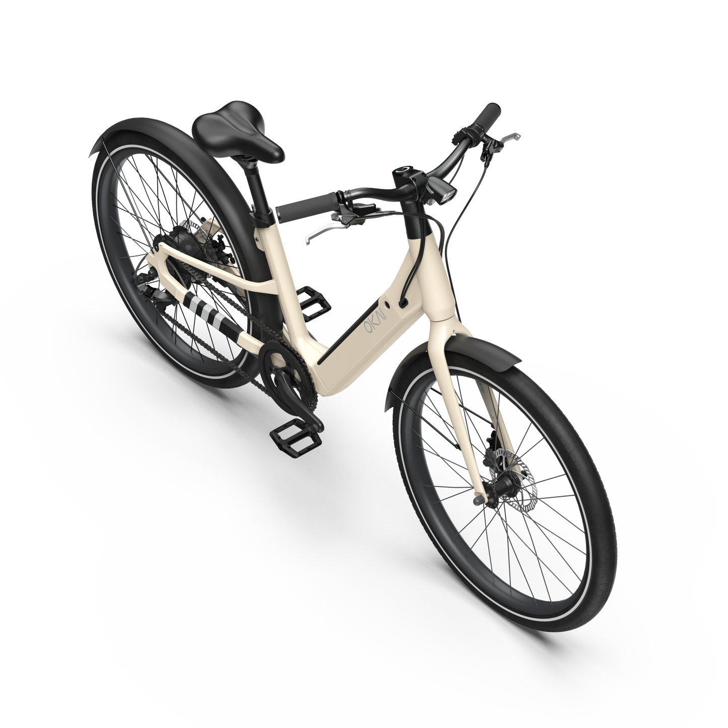 Electric Bike w/ 40 Miles Max Operating Range and 25 mph Max Speed - Desert Sand