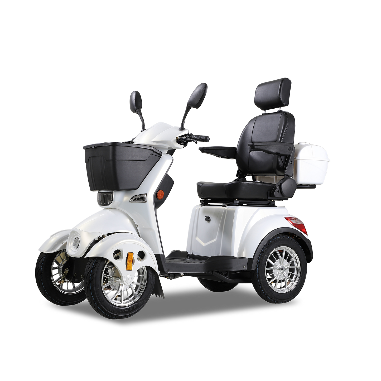 XL3D4L Electric Mobility Recreational Travel Scooter for Adults,Mobility Scooters for Seniors, 4 Wheel Powered Mobility Scooters,