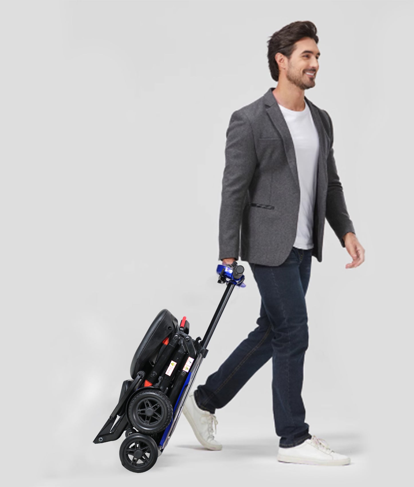 SOLAX 4-Wheel Remote Folding Mobility Scooter for Adults and Seniors, super lightweight and compact plus NFC Electric Foldable Mobility Scooter With Suspenion capacity.