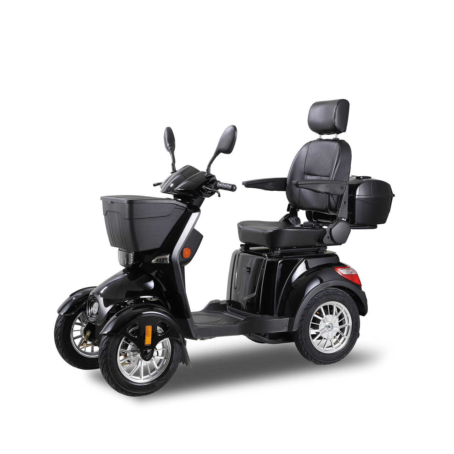 XL3D4L Electric Mobility Recreational Travel Scooter for Adults,Mobility Scooters for Seniors, 4 Wheel Powered Mobility Scooters,