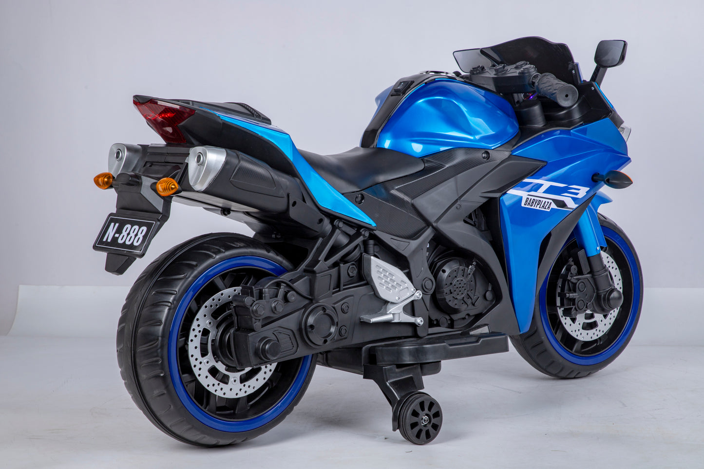 kids motorcycle, 12V motorcycle for kids 3 4 5 6 years Boys Girls 12v7ah kids motorcycle ride on toy with Training Wheels/manual throttle/ drive by hand /Lighting wheels