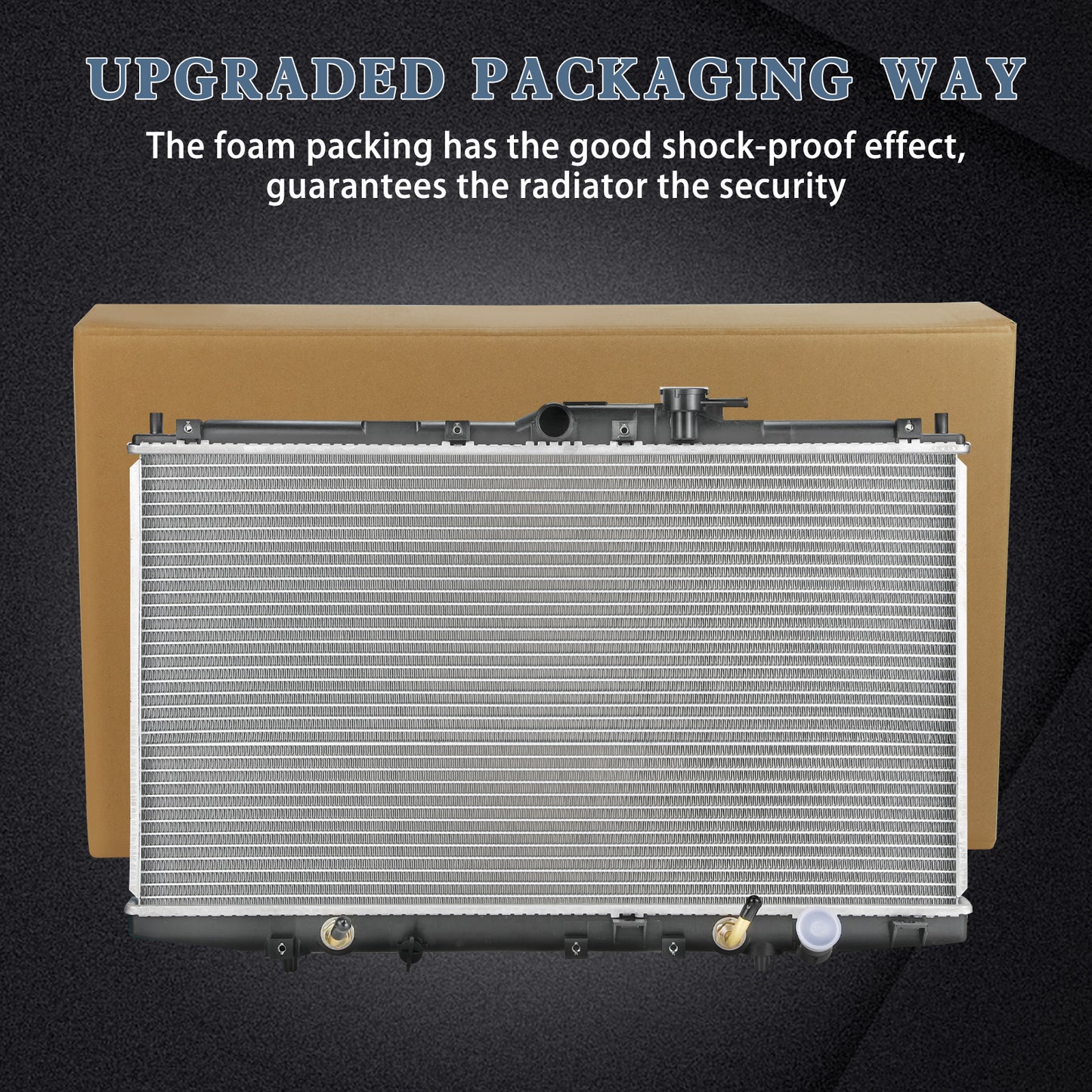 Car Aluminium Radiator for 1998-2002 Honda Accord, 2.3L, 2148