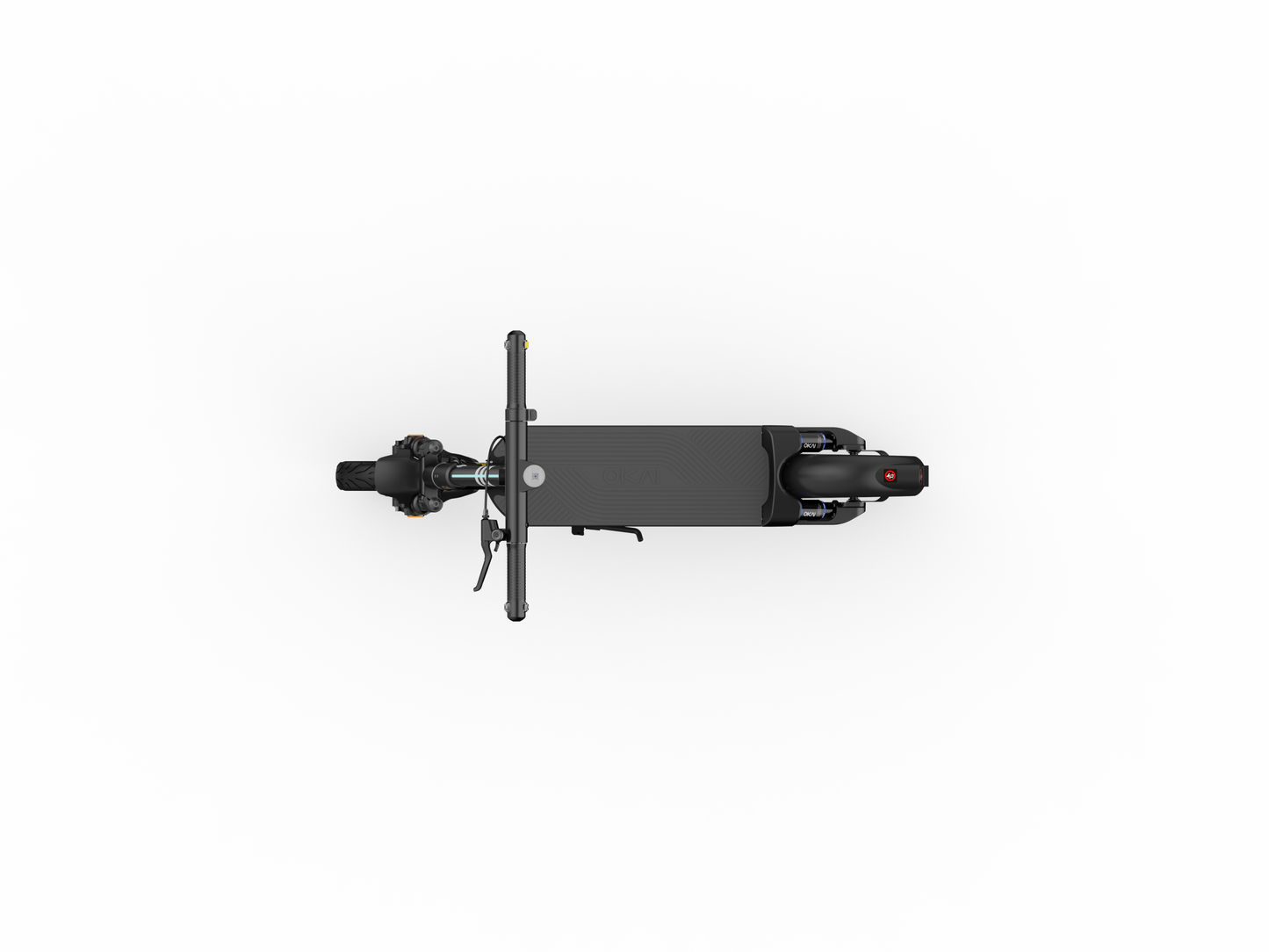 Dual-Suspension Electric Scooter w/ 43.5 Miles Max Operating Range & 24 mph Max Speed - Black