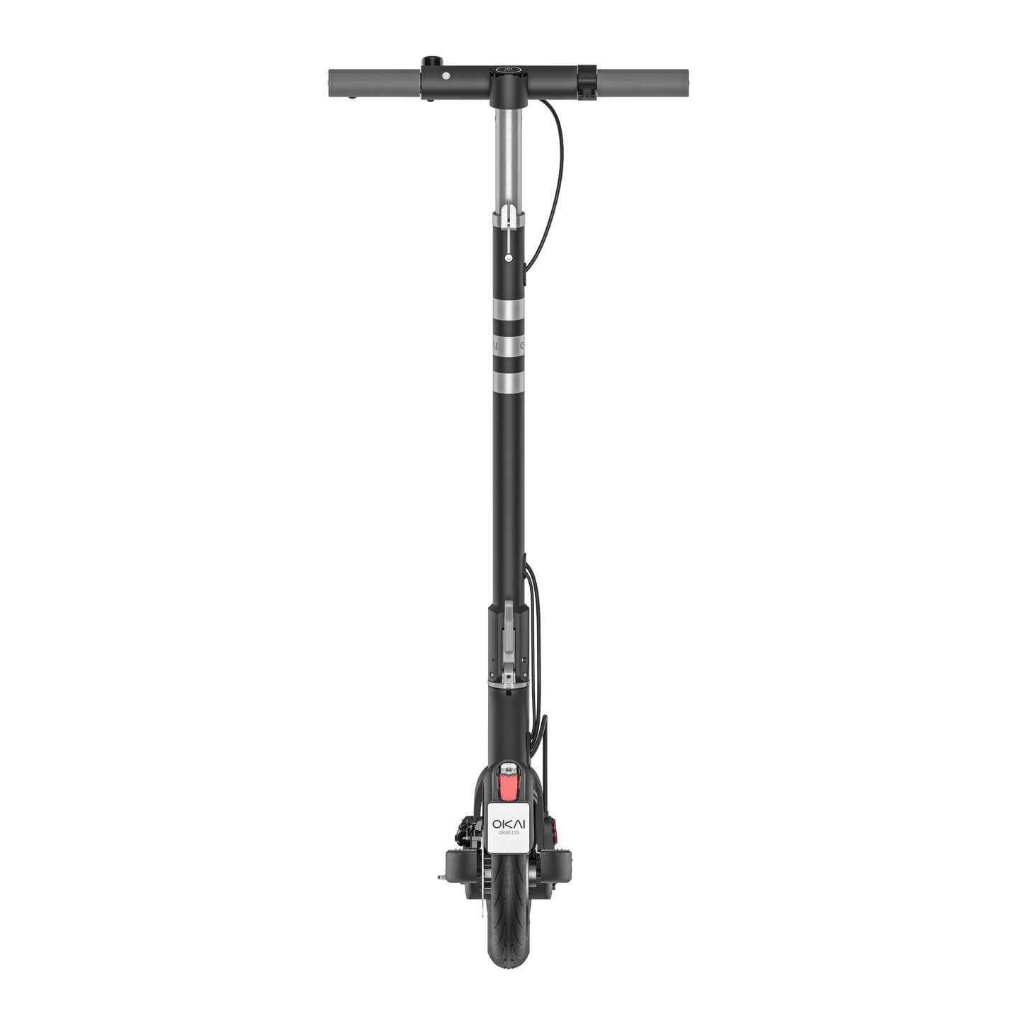 Foldable Electric Scooter w/18.6 Miles Max Operating Range & 15.5 mph Max Speed - Black