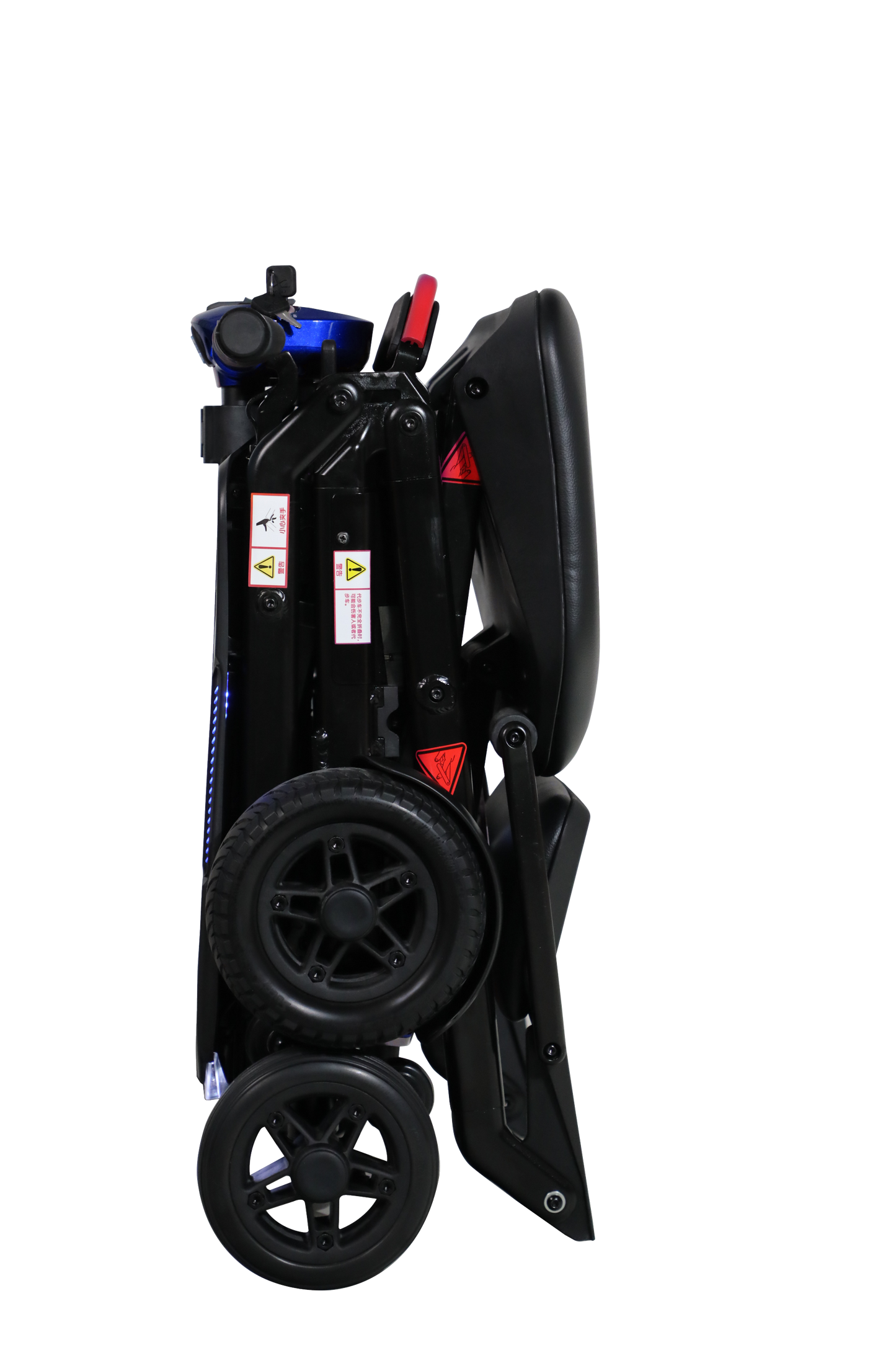 SOLAX 4-Wheel Remote Folding Mobility Scooter for Adults and Seniors, super lightweight and compact plus NFC Electric Foldable Mobility Scooter With Suspenion capacity.