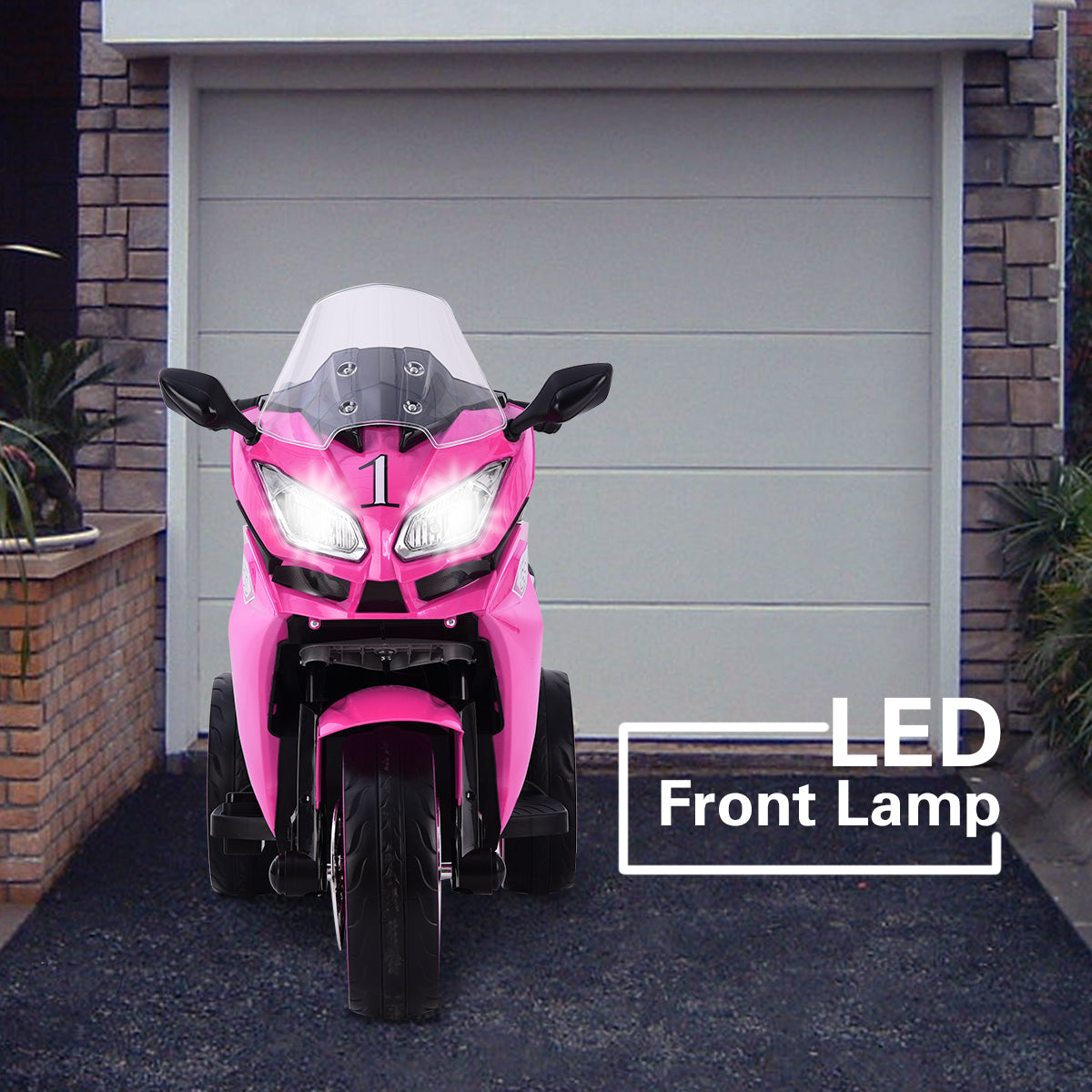 12V Kids Electric motorcycle/ ride on motorcycle,Girls Motorcycle, Children Battery Motor Bikes Rechargeable 3 Wheels Ride on Kids Electric Motorcycle with Light Wheels /electric ride on car