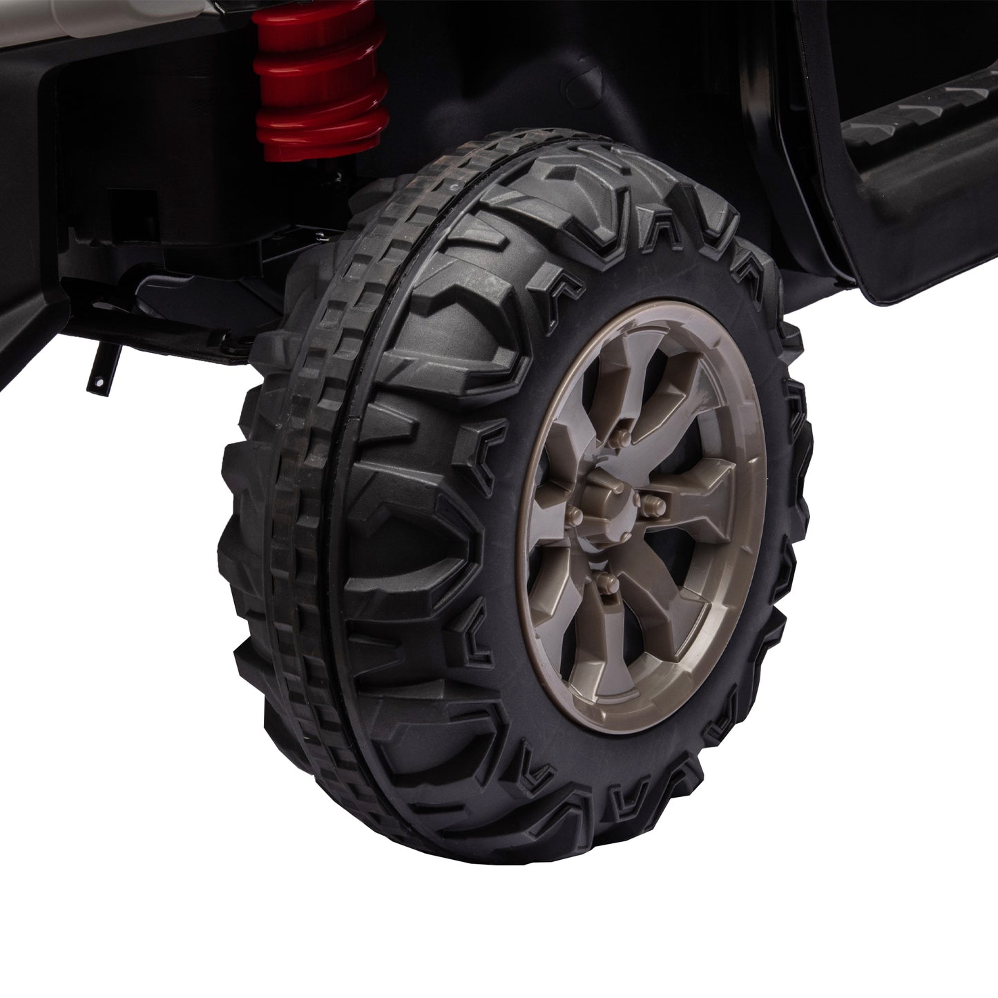 24V Ride On Truck 2 Seater Ride On UTV with 2x200W Motor Ride On Dump Truck with Dump Bed/Shovel Ride On Car with Remote Control Electric Vehicle with Non-slip tyre for Boys Girls