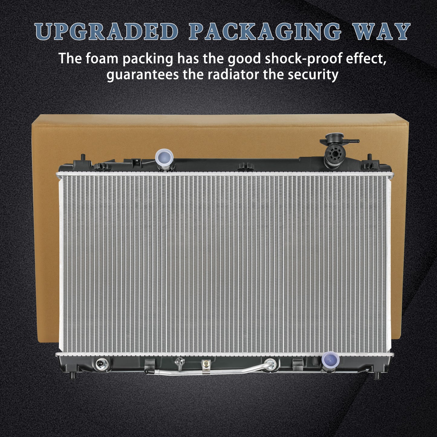 Car Aluminium Radiator for 2007-2011 Toyota Camry, GAS, 2.4L 2.5L, 2917