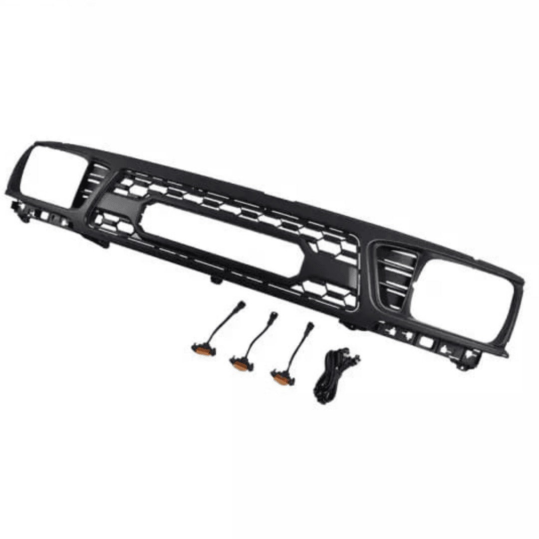 Front Grille For 1995-1997 Toyota Tacoma Trd Pro Grille W/Letters and Lights