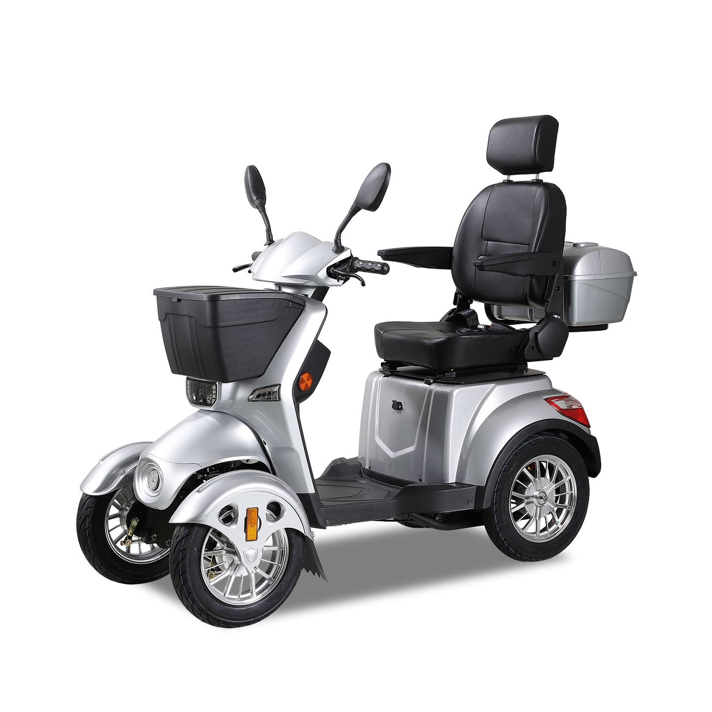 XL3D4L Electric Mobility Recreational Travel Scooter for Adults,Mobility Scooters for Seniors, 4 Wheel Powered Mobility Scooters,