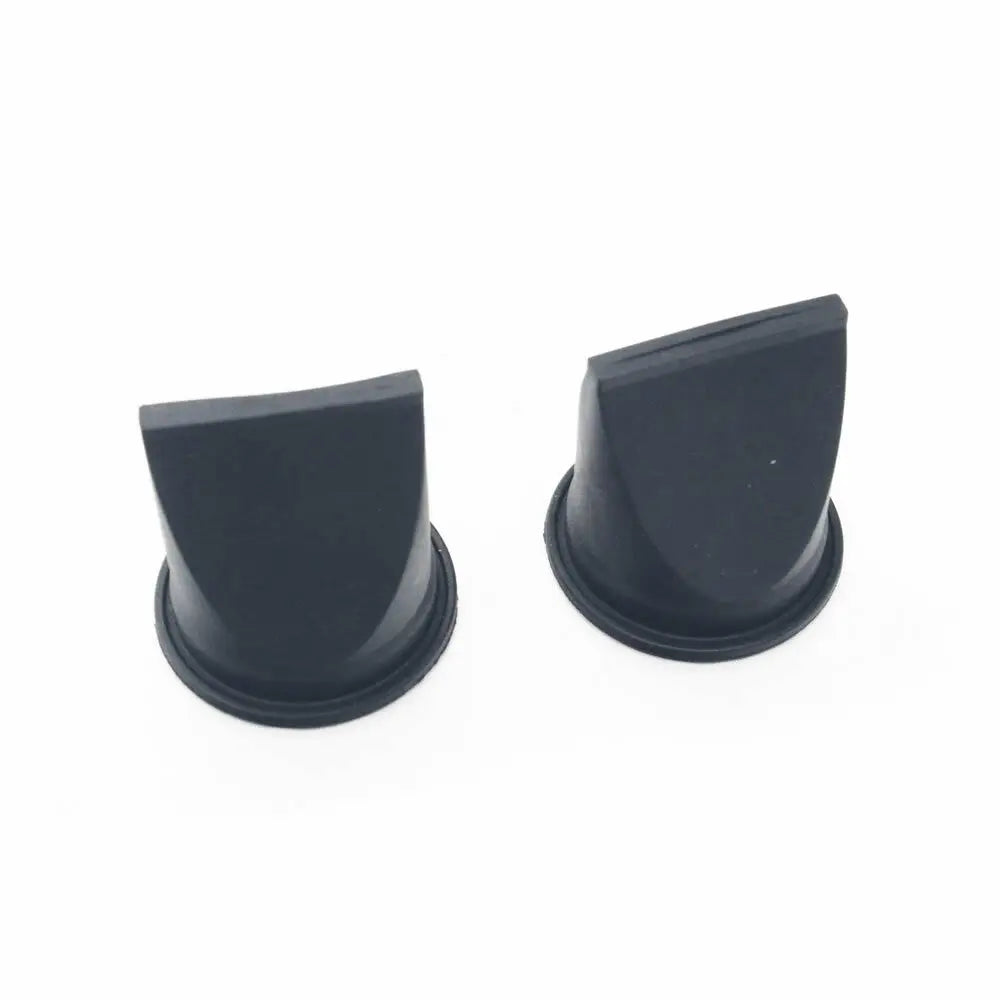 Black 1-1/2" Duck Ball Valve Kit - Pair for Dometic 385310076