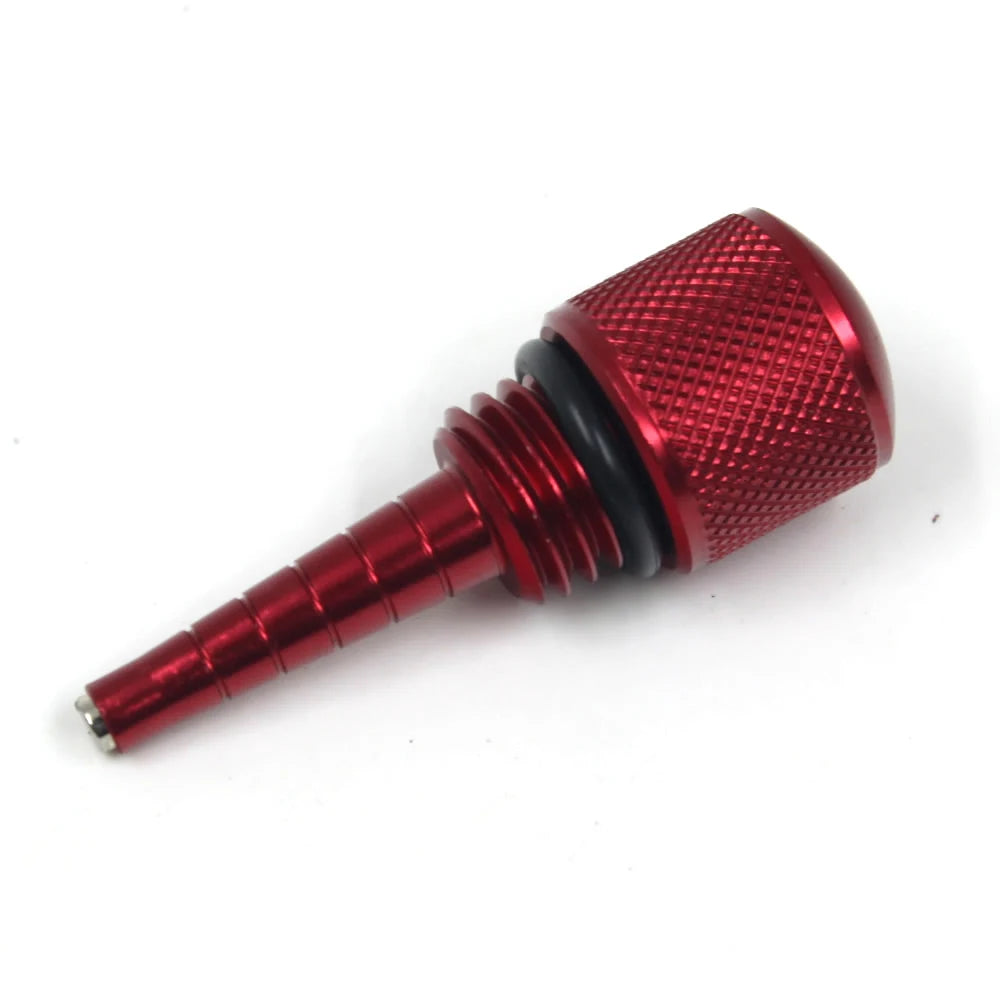 Aluminum Red Generator Magnetic Tip Dipstick Oil Dip Stick for Honda EU1000 EU2000 EU1000i EU2000i Replace for P/N 15600-ZM7-003