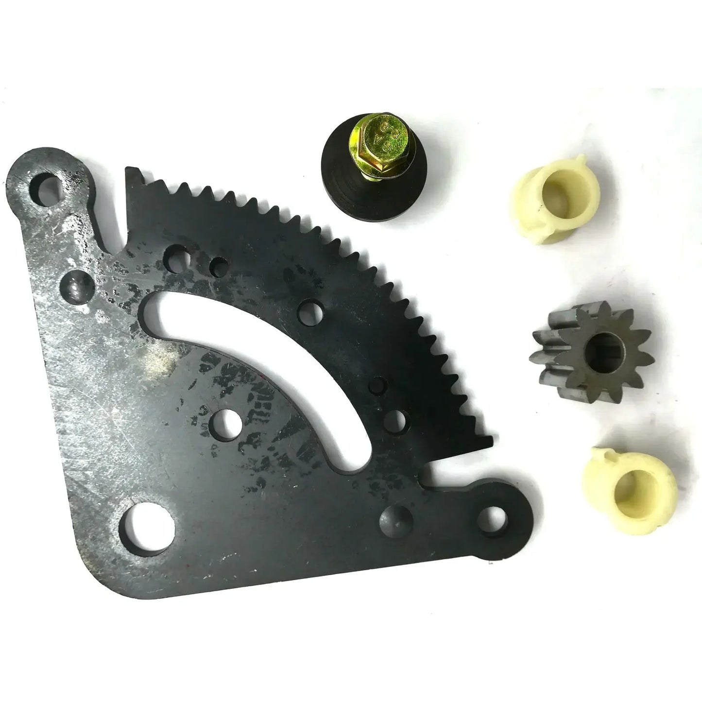 Steering Sector & Pinion Gear W/Bushings for John Deere LA130 LA135 LA140 LA145