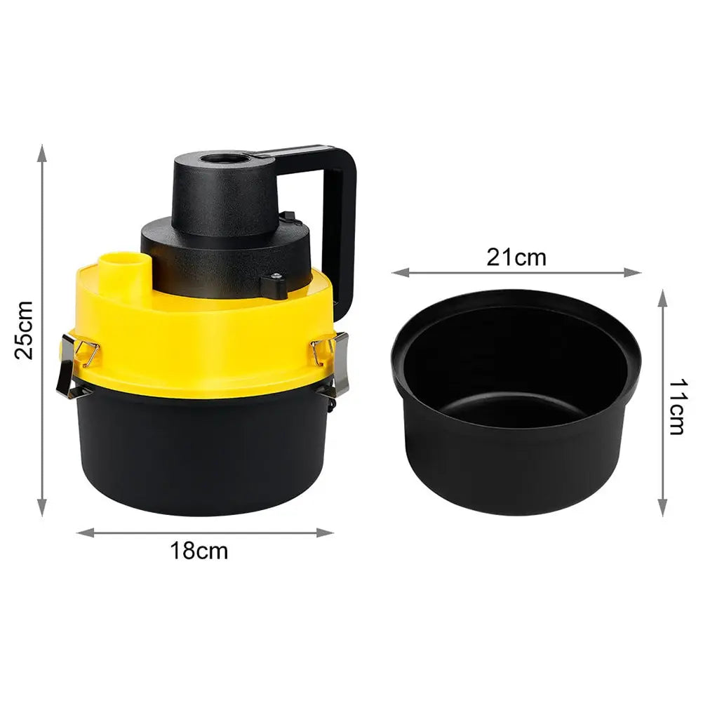 High quality 12V Portable Car Vacuum Cleaner Wet and Dry Aspirador de po dual-use Super Suction Car Vacuum Cleaner