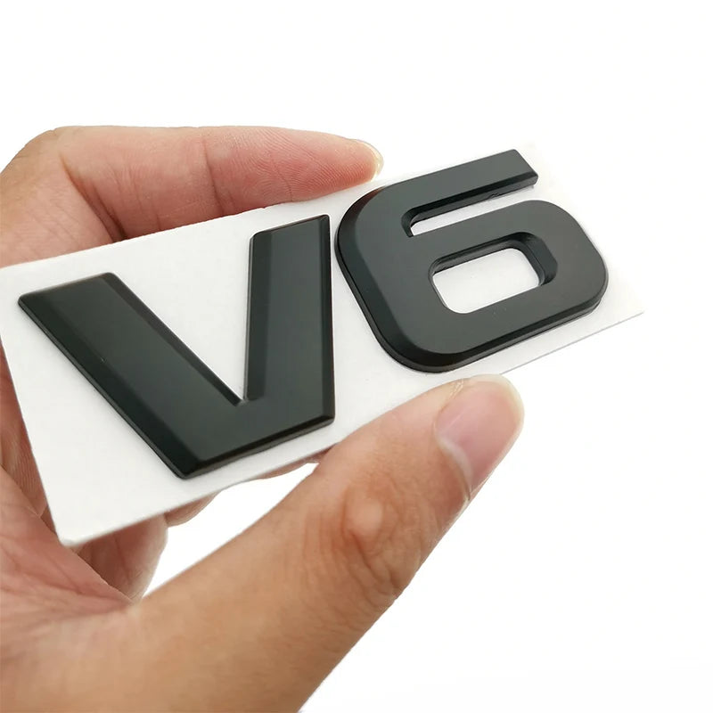3D Car Logo Sticker Emblem Auto Badge Decal For V6 Mercedes BMW Audi Ford Fiesta Mustang Ranger Nissan Toyota Honda Styling