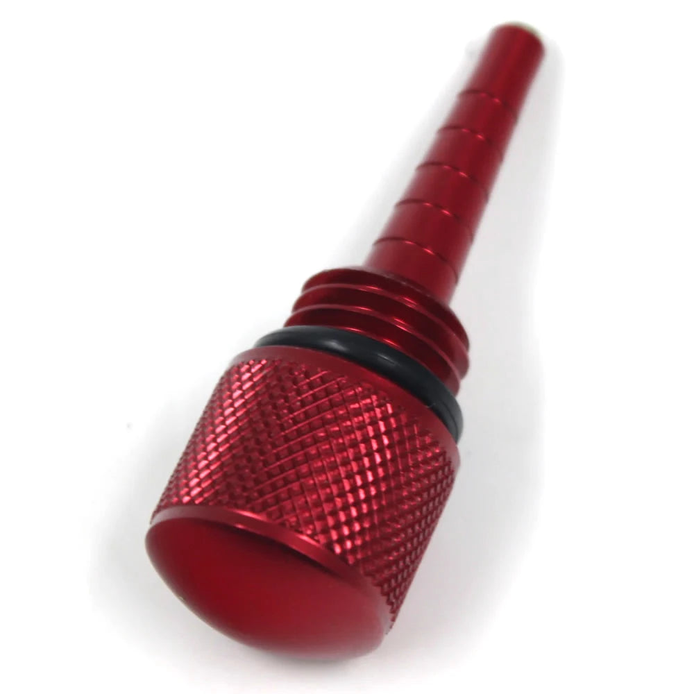 Aluminum Red Generator Magnetic Tip Dipstick Oil Dip Stick for Honda EU1000 EU2000 EU1000i EU2000i Replace for P/N 15600-ZM7-003