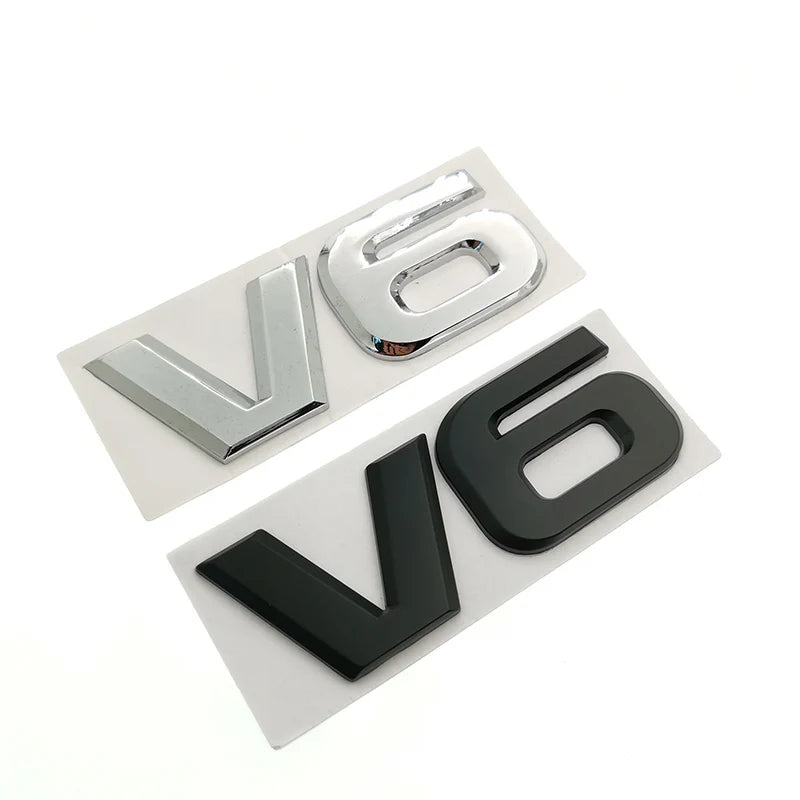 3D Car Logo Sticker Emblem Auto Badge Decal For V6 Mercedes BMW Audi Ford Fiesta Mustang Ranger Nissan Toyota Honda Styling