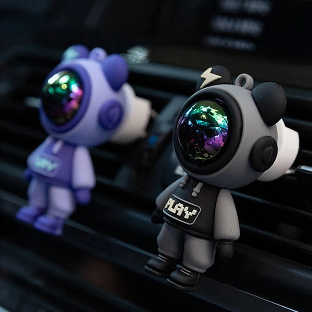 Car Air Outlet Perfume Clip Cartoon Astronaut Air Freshener Conditioning Air Outlet Car Aromatherapy Car Interior Accessories