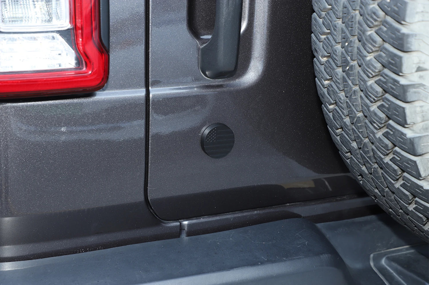 Car Door Key Jack Trim Door Lock Keyhole Key Socket Cover for Jeep Wrangler JK JL Gladiator JT 2007-2024 Exterior Accessories