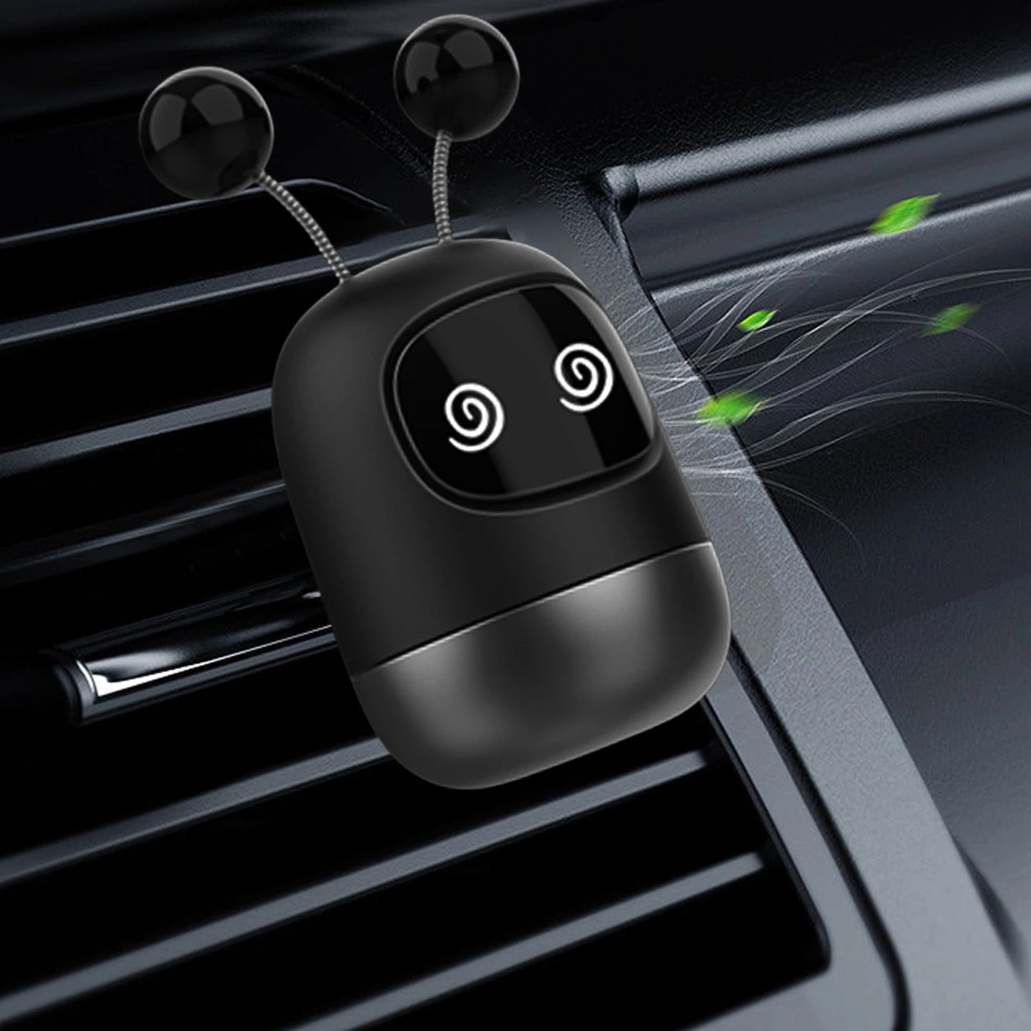 Car Air Fresheners Vent Clip Universal Mini Robot Style Fragrance Diffuser With 3 Fragrance Auto Interior Accessories