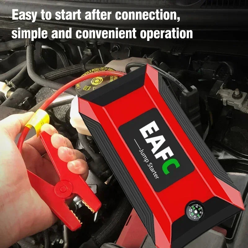 Power Bank 1200A/600A Jump Starter Portable Battery Charger Car Booster 12V Auto Starting Device Emergency Car Battery Starter