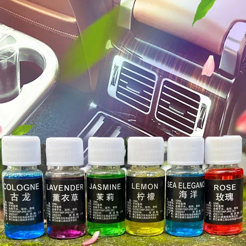 10ml Car Perfume Refill Air Freshener Natural Plant Essential Oil Humidifier Essential Oil Freshener Aroma Diffuser Humidifier