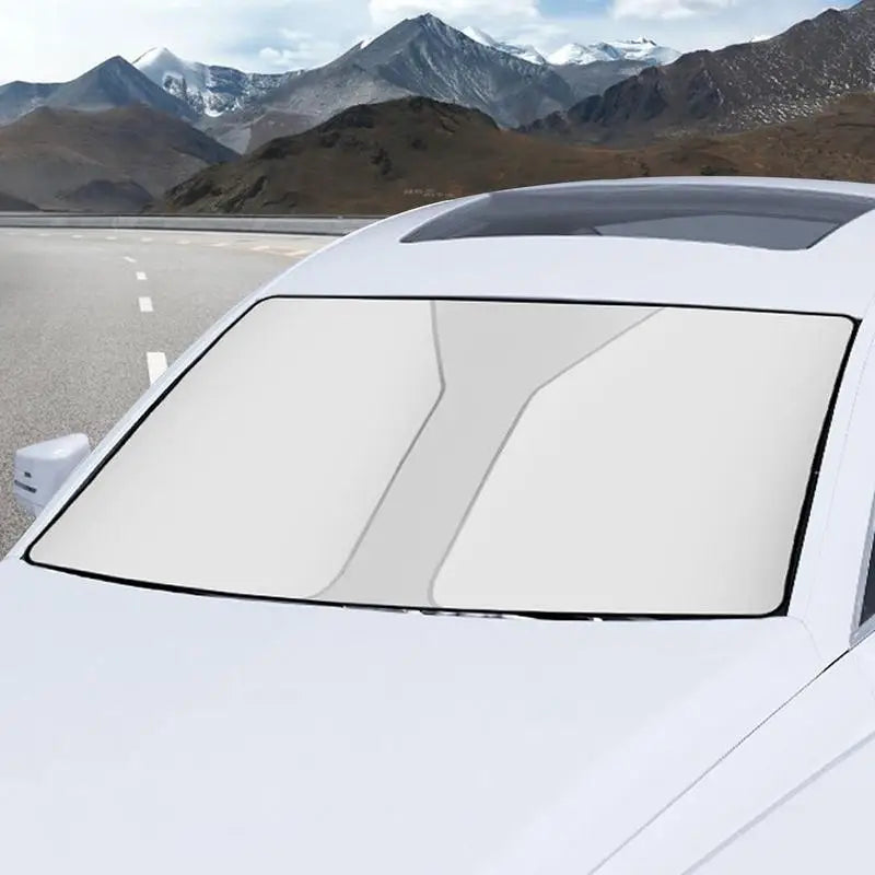 Sun Shade For Car Sun Visor Car Sun Shade Automotive Window Sunshades Foldable Front Windshield Car Shade Car Window Shades For