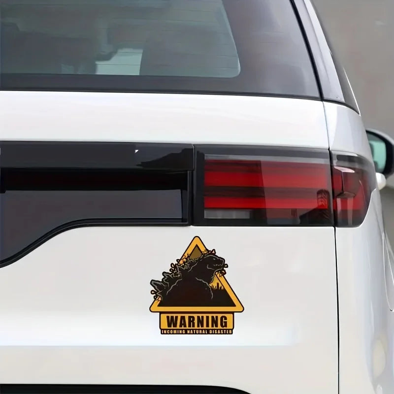 Monsters Dinosaur Car Emblem Sticker Vinyl Badge Motorcycle Moto Styling For Car motorcycle Helmet Bike Skateboard Computer