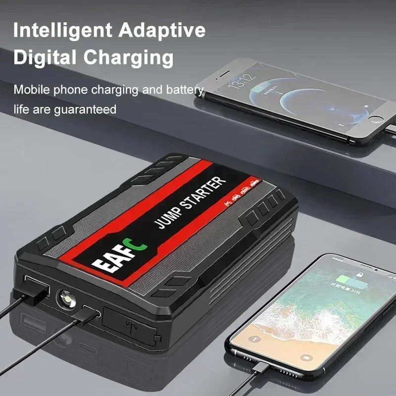 1200A Car Jump Starter Power Bank 12V Portable Car Battery Booster Charger Starting Device Petrol Diesel Car Starter Buster