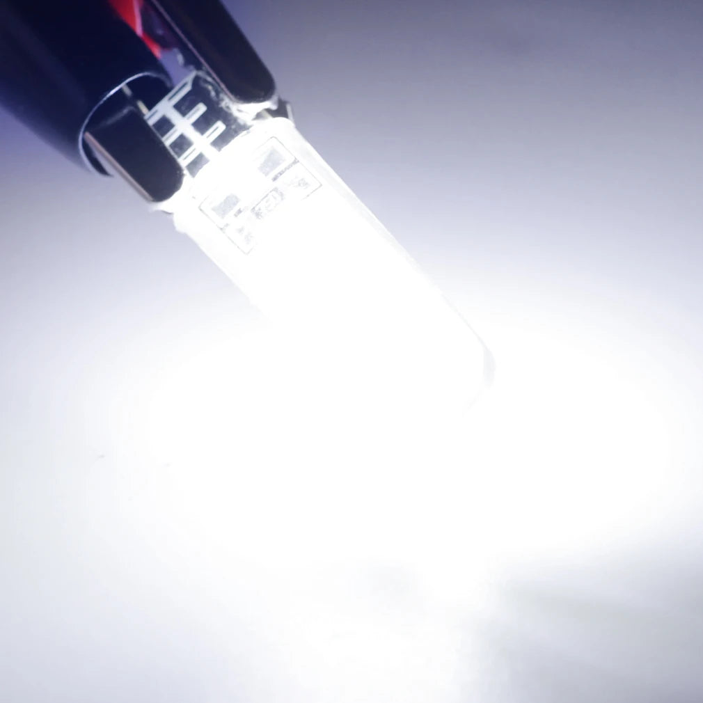 2/10x W5W T10 Led Bulbs Canbus 168 194 12pcs 2835 Chips Car Interior Dome Reading License Plate Light Signal Lamp 6000K 12V