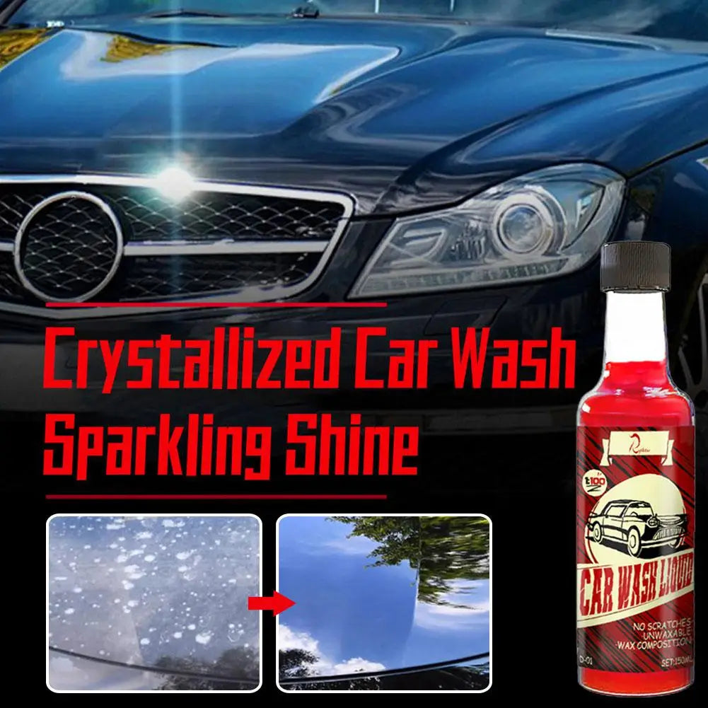 Car Wash Liquid High Concentration Super Foam Deep Cleaning Water Auto Detailing Care Protection Auto Car Wash Solution 150ml