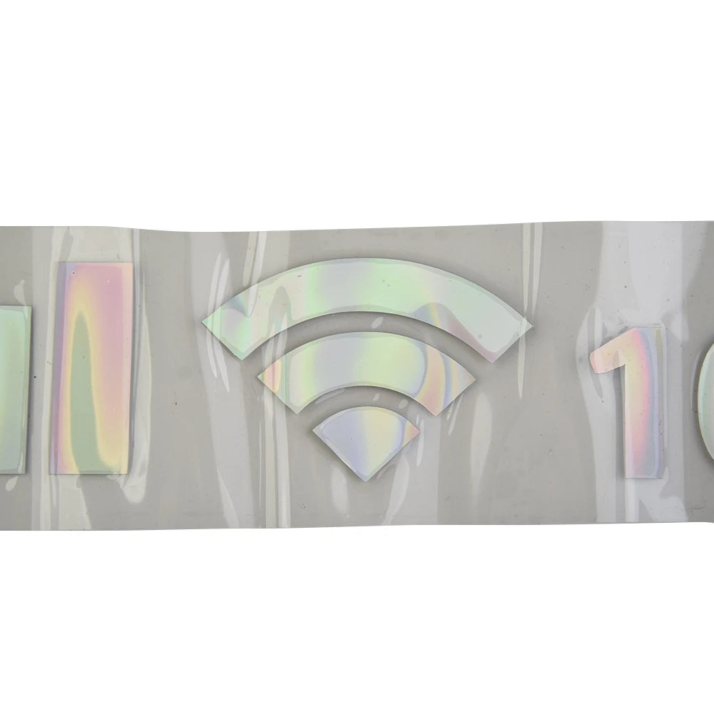 Car Vinyl Reflective Stickers Wifi Battery Level Signal Decals Decor Car Funny Sticker For Auto Decor Accessories