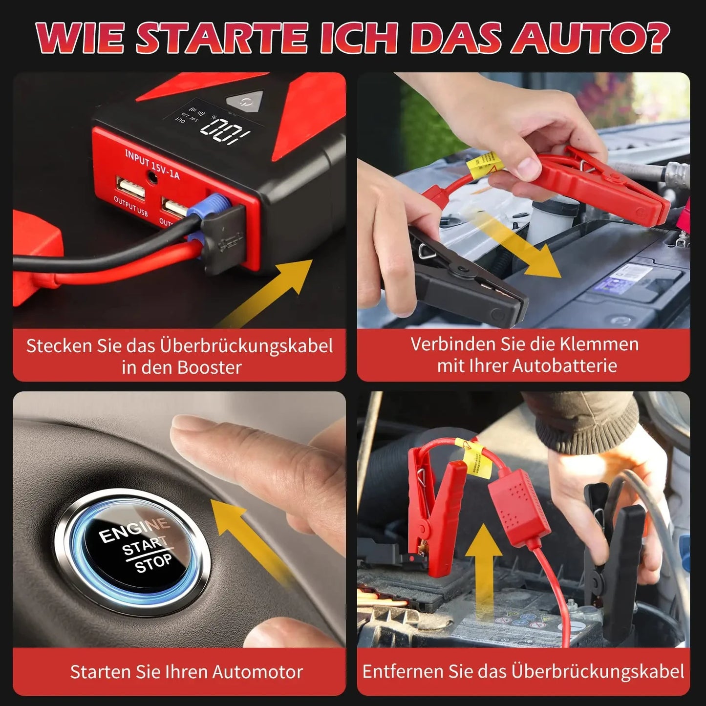 28000mAh 800A Car Jump Starter Power Bank X8 Portable Car Battery 12V Booster Charger Starting Device Car Buster Starter