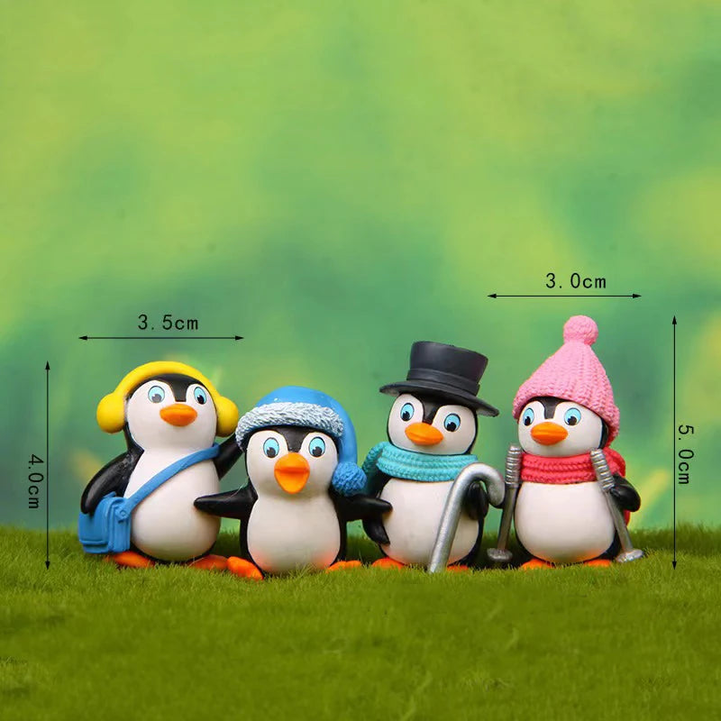 Cute Cartoon Little Penguin Car Air Freshener Car Air Conditioning Outlet Aromatherapy Perfume Diffuser Auto Interior Decoration